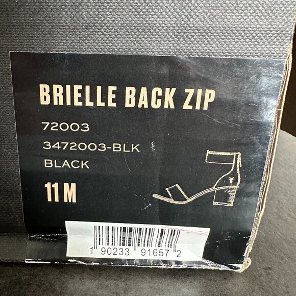 Frye Brielle Back Zip Sandal - Picture 14 of 15